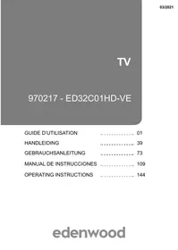 Notice EDENWOOD ED32C02HD-VE TV HD