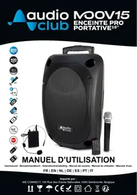 Notice AUDIOCLUB MOOV 15 Enceinte