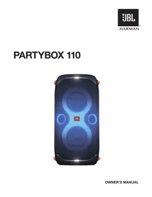 JBL PARTYBOX 110 - Enceinte