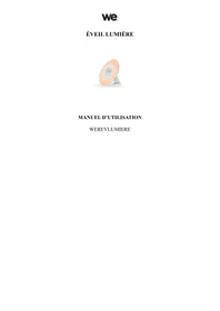 Notice WE SIMULATEUR D'AUBE Radio-réveil