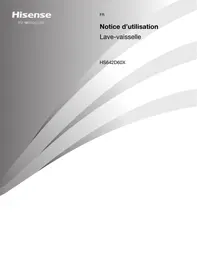HISENSE HS642D60X - Lave-vaisselle