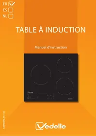 VEDETTE VPI 1631 B - Plaque de cuisson induction