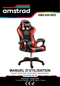Notice AMSTRAD AMS-920 Fauteuil Gaming