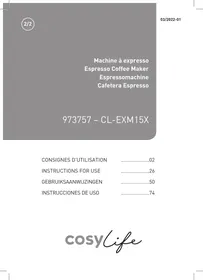 Notice COSYLIFE CL-EXM15X Expresso