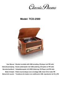 LENCO TCD-2500 - Mini-HiFi-Anlage