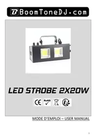 Notice BOOMTONEDJ DOUBLE STROB Stroboscope