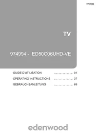 EDENWOOD ED50C06UHD-VE - TV UHD 4K