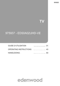 EDENWOOD ED50A02UHD-VE - TV UHD 4K