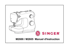 SINGER M2605 - Machine à coudre