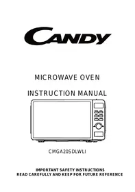 Notice CANDY CMGA20SSDLWLI Micro-ondes grill