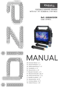 Notice IBIZA KARAVISION Enceinte