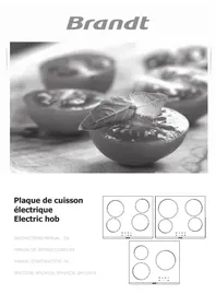 BRANDT BPV 2421 B - Plaque de cuisson