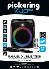 Notice PICKERING SOUNDKUB 60 Enceinte Sono