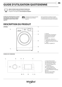 Notice WHIRLPOOL EFFWDB 864349 BV FR Lave-linge séchant