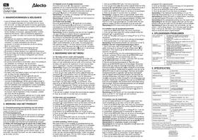 ALECTO DVM-71 - Babyphone