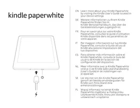 AMAZON Kindle Paperwhite 16GB Noire (2023) -  liseuse