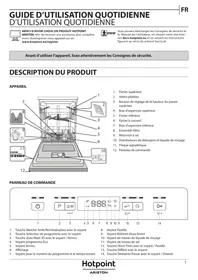 HOTPOINT HFC3C41CW 14S41DB C - Lave-vaisselle