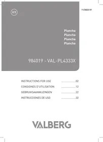 VALBERG VAL-PL4333X SEMI PRO - Bakplaat