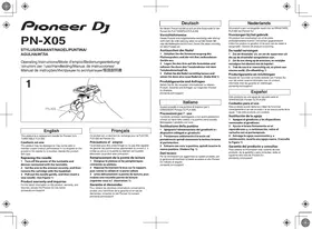 Notice PIONEER PN-X05 DJ Equipment