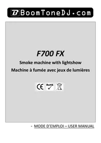 Notice BOOMTONEDJ F700FX Machine à fumée