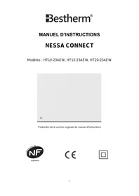 Notice BESTHERM CONNECTE 1000 WATTS Chauffage