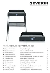 SEVERIN PG 8537 - Grelhador elétrico