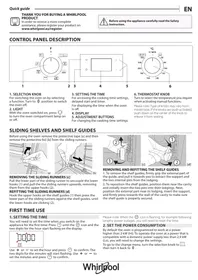 Notice WHIRLPOOL OMR556RR0X Four encastrable