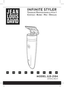 Notice JEAN LOUIS DAVID JLD 2104 κουρευτική γενειάδας