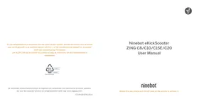 Notice SEGWAY C15E Elektrische step