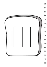 MOULINEX LT160B10 - Toaster