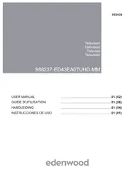 EDENWOOD ED43EA07UHD-MM - TV QLED