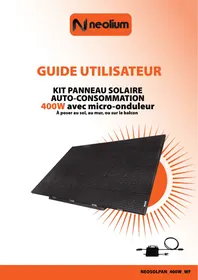 Notice NEOLIUM KIT 400W PLUG&PLAY Panneau solaire