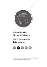 HISENSE HS543D10X 11S47 INOX - Lave-vaisselle