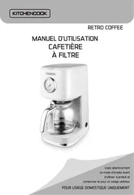 Notice KITCHENCOOK RETRO COFFE Cafetière