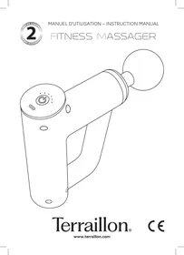 TERRAILLON 4 embouts – 6 vitesses - Pistolet de massage