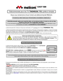 EASY 500 TCL/THOMSON MELICONI