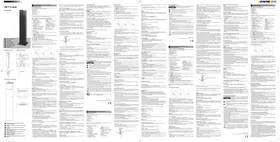 Notice MUSE M-1325 Enceinte Sono