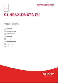 SHARP SJ-NBA21DMXTB - Réfrigérateur combiné