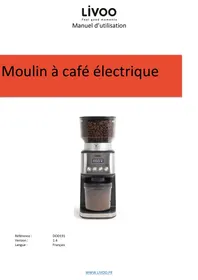 LIVOO DOD191 - Moulin à café