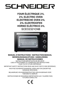 Notice SCHNEIDER SCEO2321CNB Horno electrico