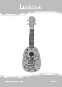 Notice LEXIBOOK STITCH Instrumento musical