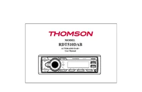 Notice THOMSON RDT510 DAB Autoradio