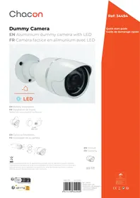 CHACON Factice Caméra de Surveillance - Surveillance