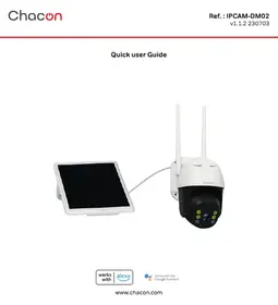 CHACON IPCAM DM02 - Cámara de vigilancia