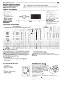 WHIRLPOOL EFFB9269BVFR - Lave-linge