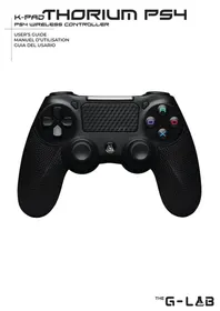 Notice G-LAB KPAD THORIUM Manette de jeu