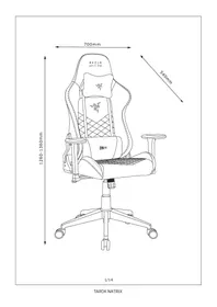 RAZER TAROK NATRIX - Chaise Gaming