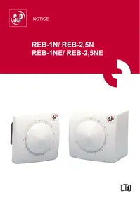 Notice S&P REB-1N/ REB-2,5N, REB-1NE/ REB-2,5NE Extracteur d'air
