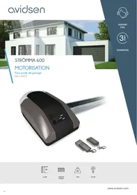 AVIDSEN STRÖMMA600 - Motorisation de porte de garage