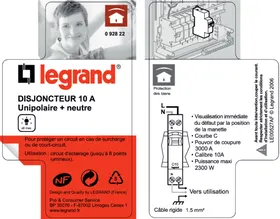 10A Dnx3 LEGRAND